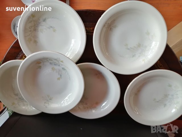 Стари чинии немски порцелан , снимка 7 - Чинии - 36961456