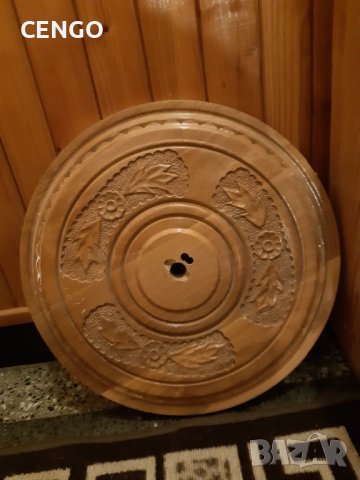 Розетки за полилей от орехово дърво