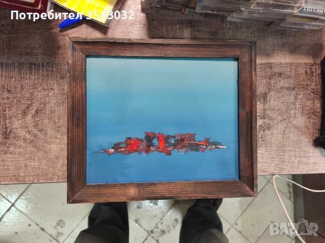 Две стари маслени картини , снимка 12 - Картини - 52162276