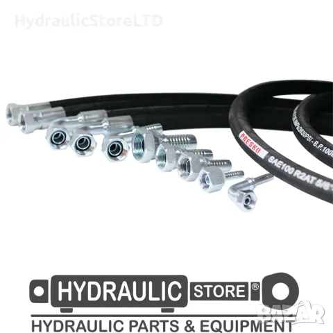 Хидравличен маркуч за високо налягане PRESKO HP 1” - 1500mm 00°- 00°, снимка 1