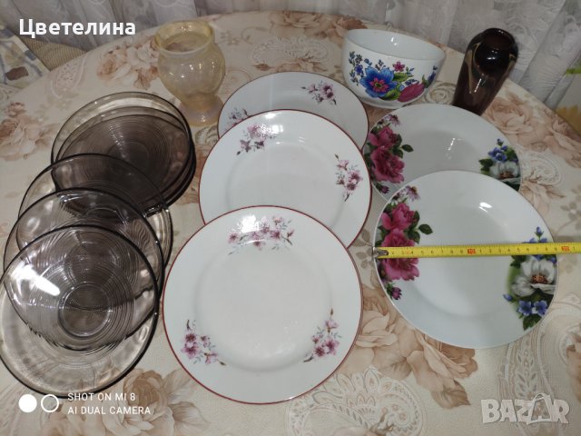 Лот чинии и чаши , снимка 2 - Чинии - 43330942