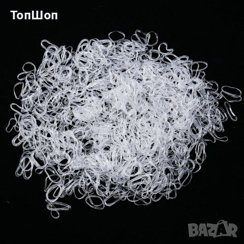 Силиконови ластици - 1000 броя, снимка 5 - Аксесоари за коса - 37473516