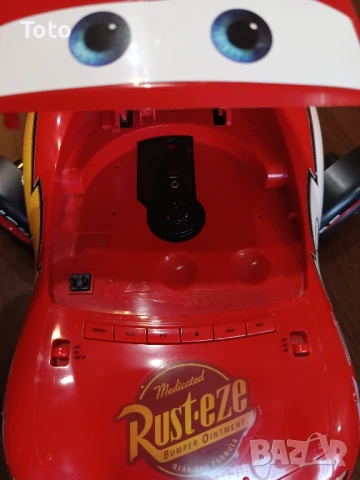 Радио и СД във форма на Mc Queen от филма" Колите"., снимка 3 - Аудиосистеми - 50907808