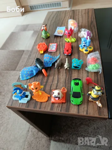 Играчки от киндер яйца