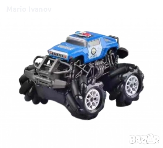 Полицейски джип с управление с жестове чрез часовник, снимка 2 - Коли, камиони, мотори, писти - 52836730