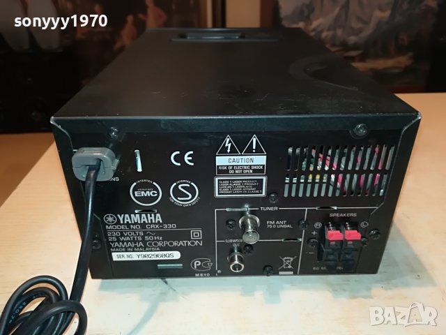 yamaha crx-330 cd/usb receiver 0801231048, снимка 11 - Ресийвъри, усилватели, смесителни пултове - 39227883