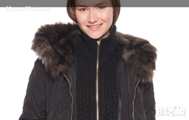  ПОДПЛАТЕНО ВАТИРАНО яке Desigual maca  размер 40-S, снимка 2 - Якета - 43766992