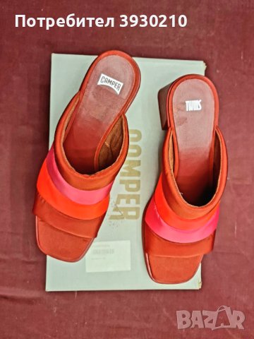 Дамски сандали CAMPER TWINS 25см, снимка 3 - Сандали - 43640277