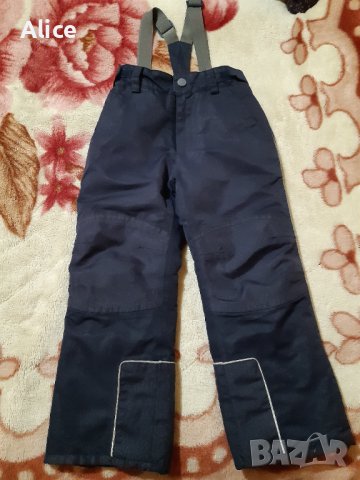 Детски зимен гащеризон (панталон с презрамки), р.116