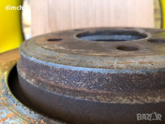 Оригинални задни дискове и накладки за BMW e46(БМВ е46) 330, снимка 3 - Части - 35031359