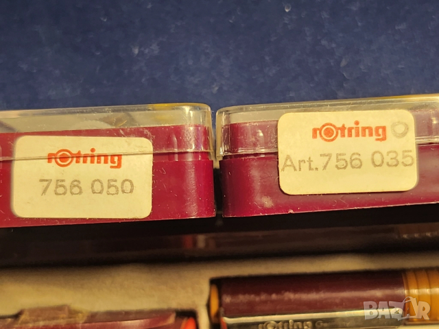 рапидографи Rotring mod.Rapidograph с 4 чисто нови писци: 0,18/0,25/0,35 и 0,50 с туш, снимка 6 - Ученически пособия, канцеларски материали - 51990461