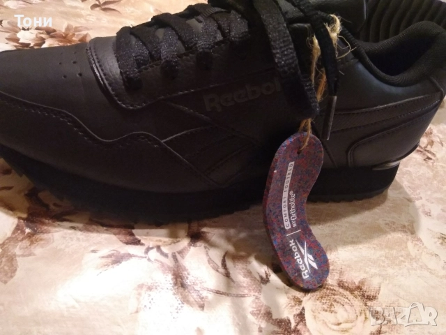 REEBOK Оригинал Нови Дамски Маратонки от Естествена Кожа 40, снимка 10 - Маратонки - 52667899