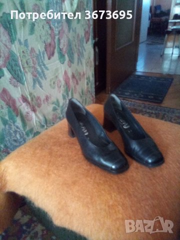 Дамски кожени обувки , снимка 1 - Дамски ежедневни обувки - 43465761