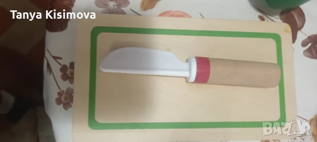 дървени зеленчуци за рязане, снимка 6 - Образователни игри - 51206683