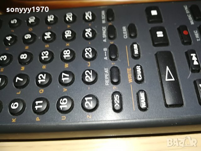 sony minidisc recorder-remote control, снимка 12 - Аудиосистеми - 28681209