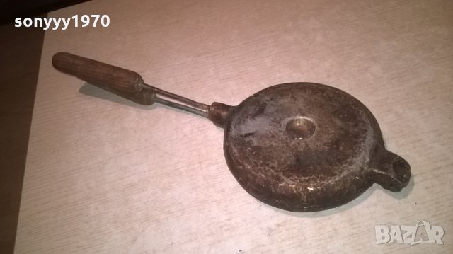 двоен тиган за ореховки-внос франция-40х15см, снимка 6 - Съдове за готвене - 27106388