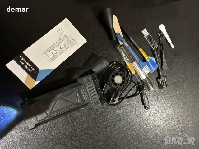 Електрическа духалка със сгъстен въздух и LED дисплей, 180000 об/мин акумулаторна, снимка 8 - Други стоки за дома - 50007471