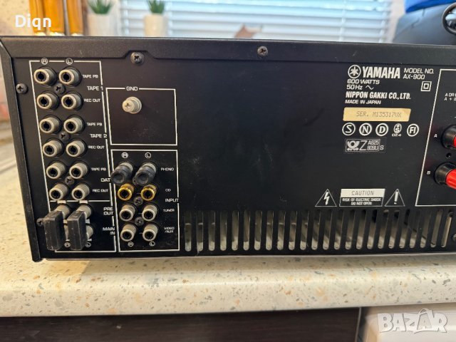Като нова Yamaha AX-900 TOP!!!, снимка 14 - Ресийвъри, усилватели, смесителни пултове - 43823602