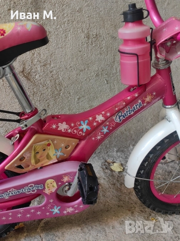 детски велосипед 14 цола Barbara , снимка 5 - Велосипеди - 52060026