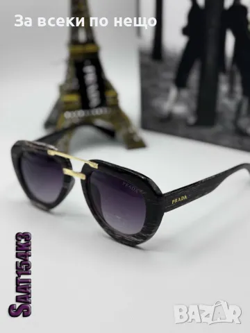 Prada Слънчеви Очила С UV400 Защита С ПОДАРЪК🎁 Калъф Прада - Различни Модели и Цветове Код D2305, снимка 4 - Слънчеви и диоптрични очила - 49552231