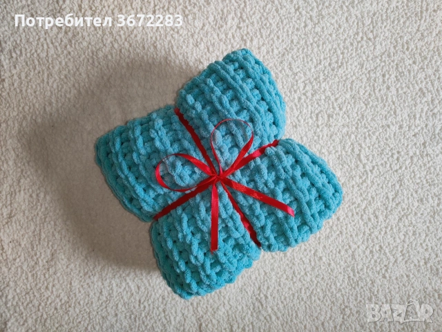 Ръчно плетено бебешко/детско одеяло - различни модели, снимка 6 - Спално бельо и завивки - 53307367