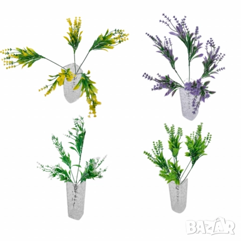 Изкуствени декоративни растения – стилна аранжировка за вашия интериор, снимка 3 - Други стоки за дома - 52137808