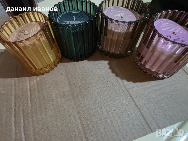 комплект 4 свещи , снимка 1