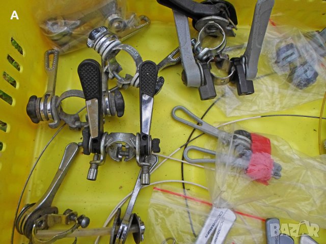 Ретро шосейни части/скорости/, снимка 4 - Части за велосипеди - 32659660