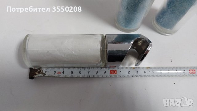  Стъклени шишенца за подправки, сол за закачване, снимка 4 - Аксесоари за кухня - 43593498