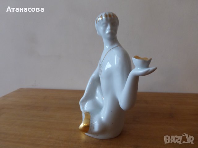 Редки украински порцеланови фигури 1970 г фигура статуетка, снимка 5 - Статуетки - 43700157