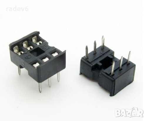 Цокъл за интегрална схема с 6 крака, DIP