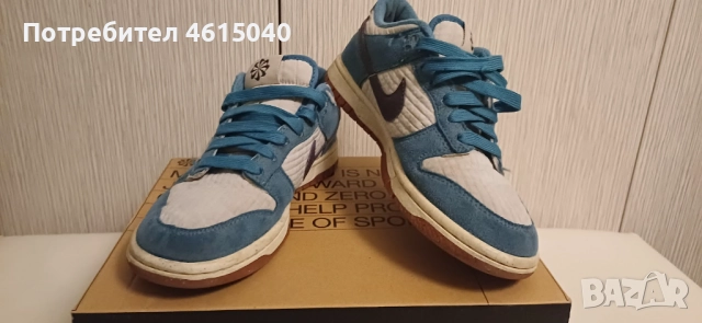 NIKE Dunk Low, снимка 3 - Детски маратонки - 52119648