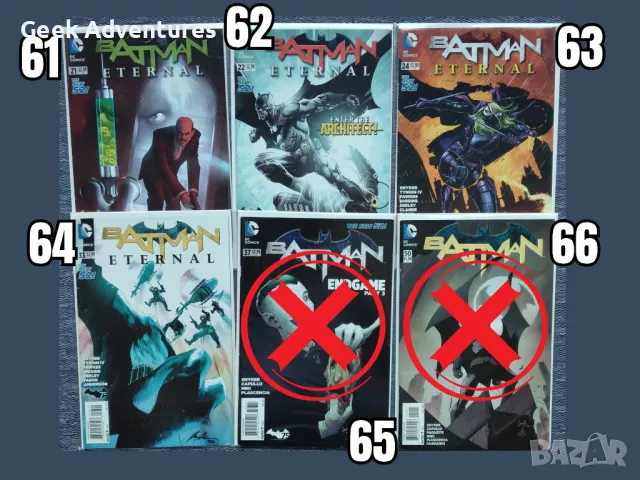 Batman DC Comics - Батман Комикси на Английски Език NM 90's - 10's, снимка 4 - Списания и комикси - 46515491