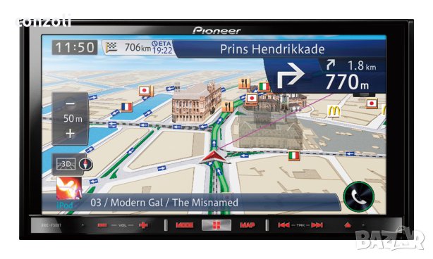 Обновяване на GPS карти Pioneer AVIC навигации за Европа/Опен-Ауто-Про 2022/2023/2024 година, снимка 2 - Сервизни услуги - 27476648