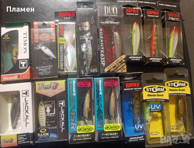 Smith,Rapala,Duo,Sakura,Sebile,Lucky Craft,Shimano,ILLEX, Jackall,Storm,кефал пъстърва trout костур, снимка 6 - Стръв и захранки - 52901327