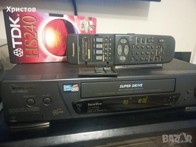 Video VHS Panasonic NV HD635