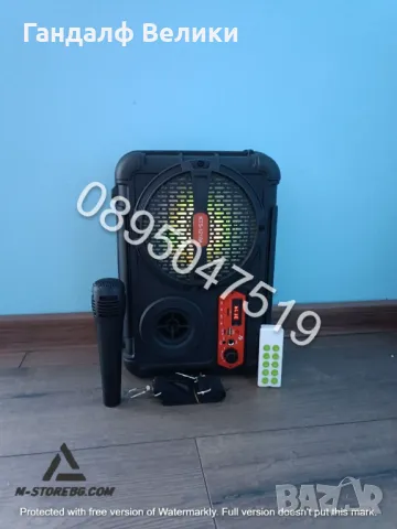 НОВАТА МОЩНА ТОНКОЛОНА МОДЕЛ KTS-1218 с подарък микрфофон, снимка 3 - Тонколони - 49324501