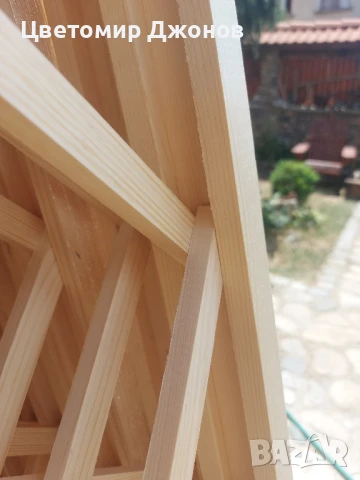 Декоративна дървена решетка, снимка 10 - Декорация за дома - 50956350