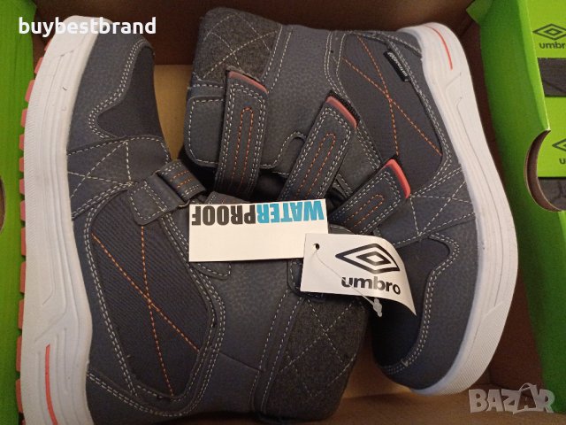 Umbro номера 28;29;30;31;32 Оригинални Водоустойчиви Ботуши код 1144, снимка 4 - Бебешки боти и ботуши - 43091921