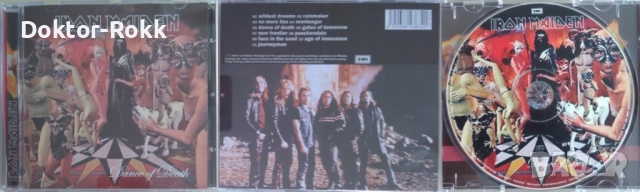 Iron Maiden - оригинални и неофициални дискове, снимка 9 - CD дискове - 51528466