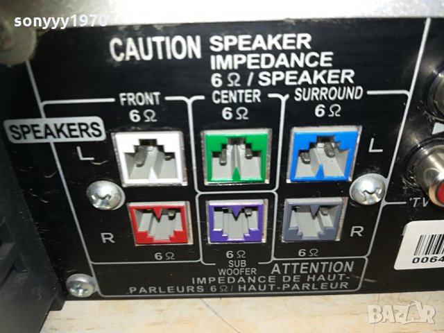 🛑pioneer xv-dv323 dvd/cd receiver 2104211215, снимка 8 - Ресийвъри, усилватели, смесителни пултове - 32629655