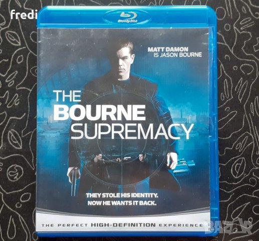 The Bourne Supremacy (2004) Превъзходството на Борн (blu-ray disk) без бг субтитри, снимка 1 - Blu-Ray филми - 33115602