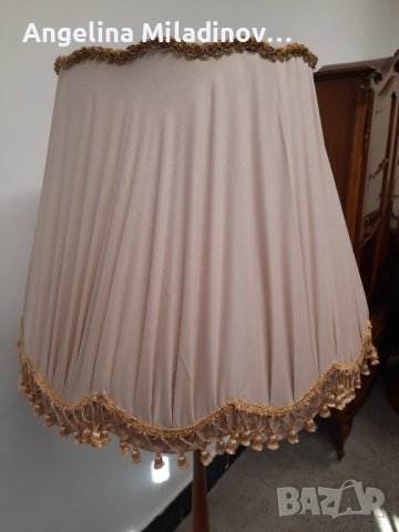 винтидж лампион с голям абажур , снимка 5 - Лампиони - 44077620