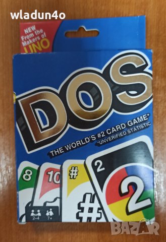 Карти UNO ; DOS-5лв, 7лв, снимка 3 - Образователни игри - 37028236