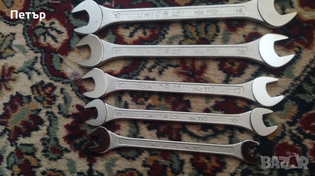 Unior - комплект ключове , снимка 4 - Ключове - 38060286