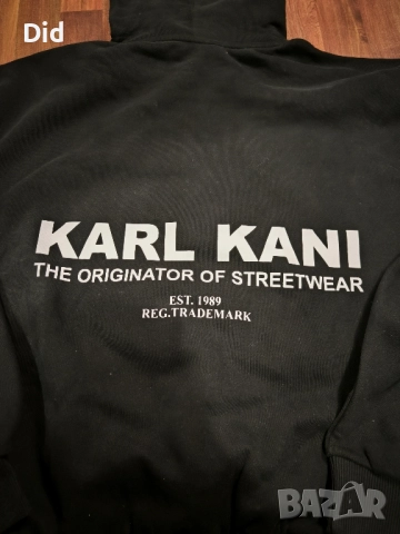 оригинален суитчър Karl Kani, снимка 5 - Суичъри - 51773782