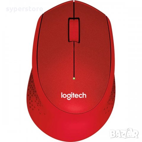 Мишка Безжична Logitech M330 1000dpi 3btn Червена Оптична Wireless Mouse, снимка 1 - Клавиатури и мишки - 35095980