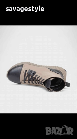 Дамски стилни боти естествена кожа , снимка 2 - Дамски боти - 51843464