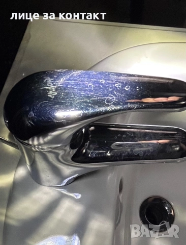 Шкаф за баня с вградена мивка, смесител и сифон Видима/ Идеал стандарт, снимка 3 - Смесители - 52254754