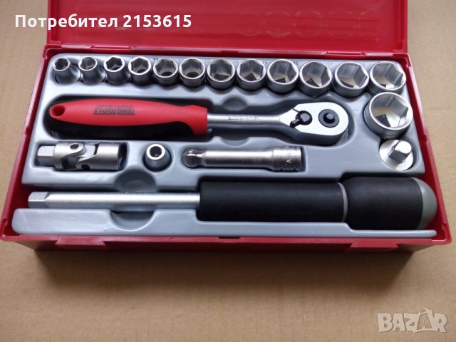 TENG TOOLS гидория 3/8 19части камъни вложки комплект 3/8", снимка 2 - Куфари с инструменти - 27618577